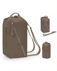 Muestra gratuita, venta al por mayor de fábrica, bolsas de yoga Lulu con logotipo personalizado, bolsas de fitness impermeables de moda, bolsas cruzadas para el hombro, bolsas de gimnasio. - Product Image 4