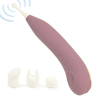 Tepel Clitoris G Punt Vibrerende Massage Pen Vibrator Seksspeeltjes Meisje Vagina Poesje Masturbatie Sexy Orgasme Stick Pen