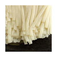 Vegan Halal Instant Dried Japanese Rice Made Udon Noodles in Bag Gluten-Free