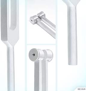 Aktivator garpu <span class=keywords><strong>Tuning</strong></span> sensor logam campuran aluminium kelas medis non-magnetik C 256HZ untuk Aksesori instrumen musik penyembuhan Bassoon - Product Image 6