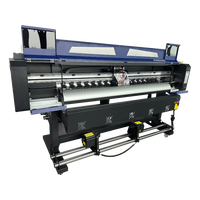 Impresora de Inyección de Tinta de 1.8m para Impresión de Vinilos, Impresora I3200 XP600, Impresora con Tinta Eco Solvente, Plotter de Impresión