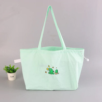 Sac fourre-tout en nylon personnalisé avec logo pour salon professionnel, sac promotionnel, sac de convention, cadeau d'entreprise, écologique, réutilisable, vente en gros