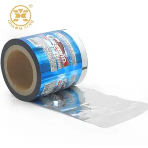 Bar Packaging Film Custom Print Chocolate Candy Cereal Protein Energy Bar Wafer Wrapper Packaging Bag Roll Film