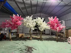Árbol de Flores de Cerezo Artificial de Alta Gama Personalizado para Decoraciones de Bodas, Graduaciones y Navidad en Hoteles, Casas de Huéspedes y Hogares - Product Image 4