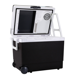 Mini-réfrigérateur de voiture Evercool 33L avec affichage numérique, refroidisseur et chauffe-eau thermoélectrique, technologie semi-conductrice et roues - Product Image 3