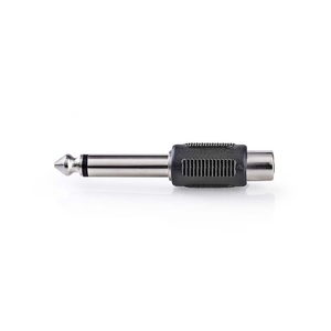 Adaptateur audio mono 6,35 mm mâle vers RCA femelle pour convertisseurs de séparateurs audio-vidéo - Product Image 1
