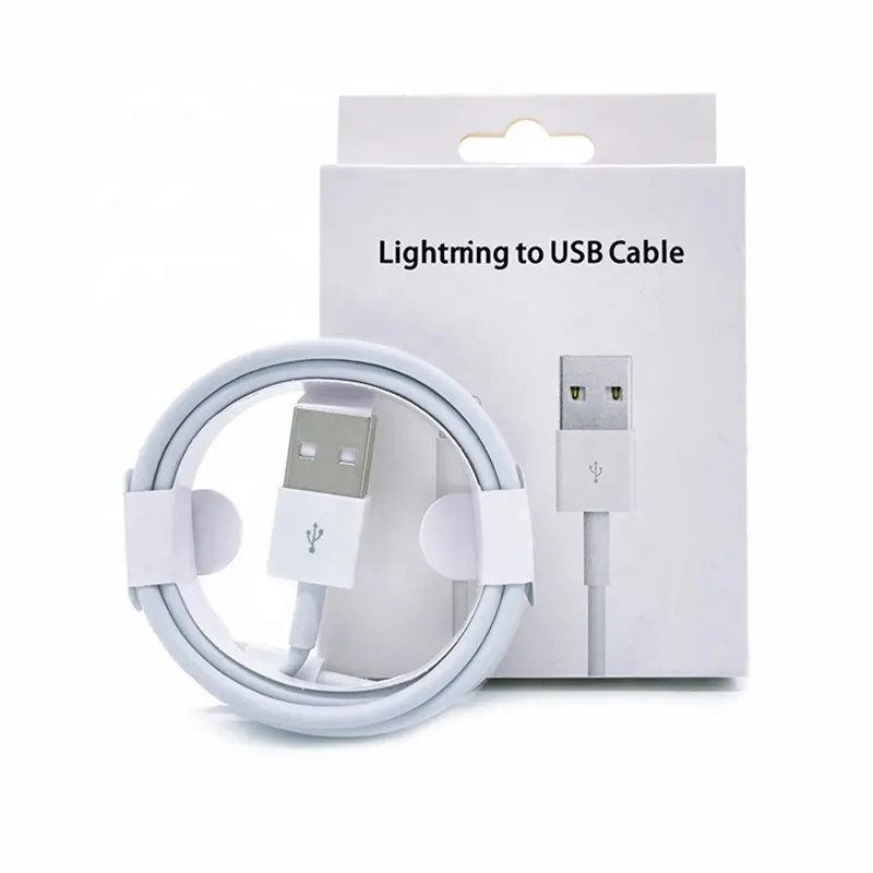 premium fast for iphone charger charging cable for iphone cable with paper box pack material