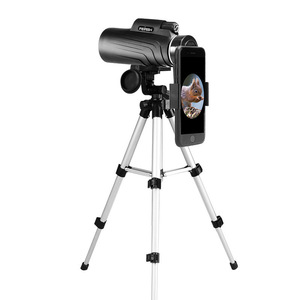 Feirsh 12x50 Monocular Telescope With Phone Clip Tripod Mount For Outdoor Viewing Photography - Product Image 1