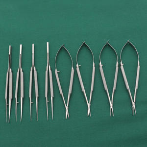 ชุดเครื่องมือผ่าตัดขนาดเล็กใช้สำหรับการผ่าตัดเล็กน้อยและชุดเย็บแผลอุปกรณ์เครื่องมือสำหรับสัตวแพทย์เหล็กสแตนเลส - Product Image 5