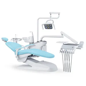 Medische Goedkope Medische Tandheelkundige Kliniek Tandartsstoel Met Luchtcompressor Tandheelkundige Eenheid
