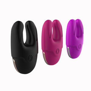 Vibratore a Doppio Motore per Clitoride e Vagina, 7 Velocità, Ricarica Magnetica USB, Stimolatore per Coppie con Morsetto per Capezzoli - Product Image 2