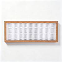 Filtre à air de type plaque/boîte Supermacy, haute qualité, certifié ISO9001, efficacité de filtration de 99,7 %, papier neuf pour usage industriel