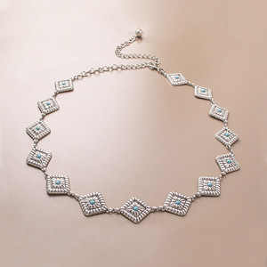 Vendite dirette in fabbrica da donna cintura da <span class=keywords><strong>spiaggia</strong></span> bohémien per abiti da donna cintura a catena in metallo per Cowgirls occidentali - Product Image 3