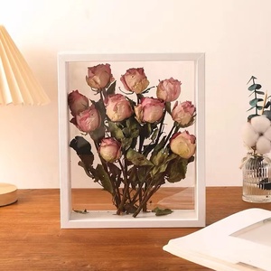 Ready to Ship 3D <strong>DIY</strong> Double Glass Picture <strong>Frame</strong> Floating <strong>Frame</strong> for Dry Flower - Product Image 4