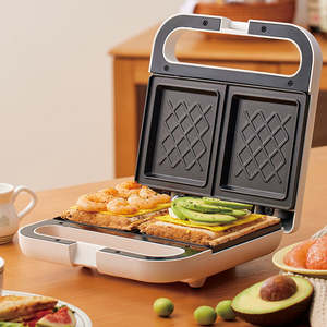 364282 750 Вт вафельница Psaf Бесплатная безопасная керамическая вафельница Бельгия 220 В керамическая вафельница с керамическим покрытием - Product Image 2