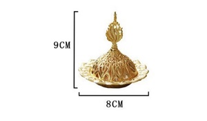 Prodotti all'ingrosso in resina artigianato <span class=keywords><strong>arabo</strong></span> Bukhoor bruciatore decorazioni per la casa decorazioni bruciatore di incenso - Product Image 6