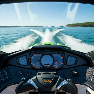 Tableau de bord Sea-Doo D0100HA154U avec écran LCD pour matériel marin 278002761 - Product Image 2