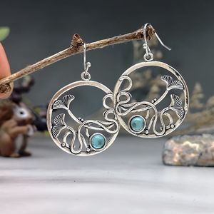 Orecchini a Forma di Foglia per Donne, Accessori per Orecchie Semplici per Uso Quotidiano e Pendolarismo - Product Image 3