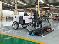 Machine de marquage routier en béton Jiubang, niveleuse laser, outils de finition de sol, composant moteur principal, puissance 35,5 kW, nivellement 1,5 mm