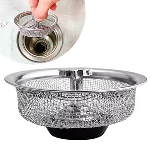 Direct Supply Stainless Steel Kitchen Sink Filter Screen Anti-Blocking <b>Colander</b> for Dish Garbage Sewer Waste Quality Source - Product Image 2