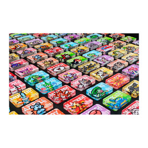 YZ gros chinois Original gelée petites briques réfrigérateur aimant mignon personnalisé haute qualité cristal Pokemoned cadeaux - Product Image 3