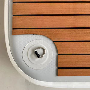 Надувная двухслойная платформа из прочного материала для отдыха, плавающая док-станция для плавания, серфинга, рыбалки - Product Image 3