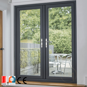 Prezzo a buon mercato supermercato negozio doppia entrata in vetro alluminio commerciale Swing Store porta d'ingresso in vendita - Product Image 2