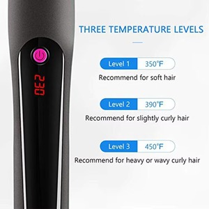 음이온 헤어 스트레이트너 빗, 2 in 1 헤어 스트레이트너 브러시 및 컬러, 전기 스트레이트닝 빗 가열 헤어 브러시 - Product Image 5