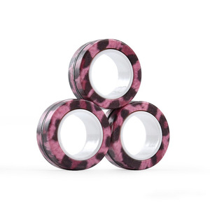 Anti <b>Stress</b> Fidget Toy Relaxing Finger Spinner Toy Hand Fidget Spinner <b>Ring</b> for Adults Office Daily <b>Stress</b> Relief - Product Image 4
