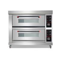 220V Cuisine Électrique Poulet Pizza Grille-Pain Four Industriel Commercial Four Boulangerie Équipement