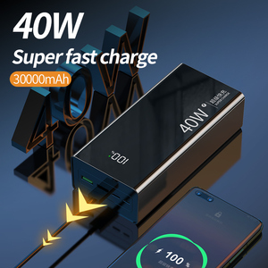 ขายส่งราคาพิเศษ พาวเวอร์แบงค์ 30000mah QC 3.0 รองรับการชาร์จเร็ว ความจุ 20000mah และ 10000mah กำลังลดราคา - Product Image 5