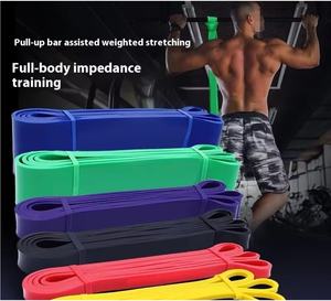 Bandes d'exercice de fitness en latex TPE Bandes de résistance à la traction pour l'entraînement en force - Product Image 2