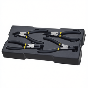 Juego de alicates para circlips Stanley, 4 piezas, kit de herramientas para anillos internos y externos - Product Image 2