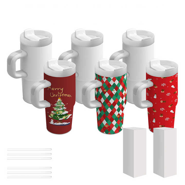 Never Too Far To Have Tea Together - Bestie Personalized Custom 14oz Stainless Steel Tumbler With Handle - Gift For Best Friends, BFF, Sisters
