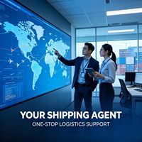 Transitaire maritime Chine-USA, agent d'expédition maritime FCL LCL, service de dédouanement porte-à-porte DDP