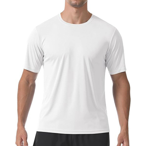 Camisetas Deportivas Blancas Casuales para Hombre, Sublimadas, 100% Poliéster, Tejido Transpirable de Secado Rápido, Personalizadas con Impresión Simple o en Blanco, al por Mayor y a Bajo Precio - Product Image 4