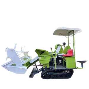 Moissonneuse-batteuse miniature 4LZ-1.0, largeur de travail 1200 mm, transmission par engrenages, pour la récolte du blé dans les rizières - Product Image 5
