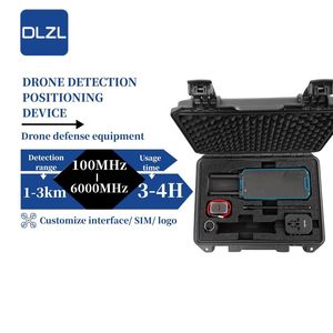 Dispositivo Portátil de Detección y Posicionamiento de Drones DLZL CH09, Detección en Tiempo Real 100MHz-6GHz, Análisis de Espectro 1-3km, 8000mAh, 3-4h - Product Image 1