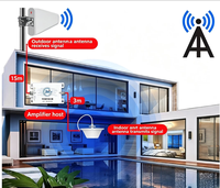 Penguat Sinyal Seluler 2G 3G 4G 5G Repeater Antena 78dBi