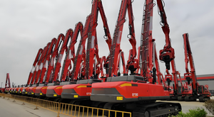 Battipalo Idraulico EP740 212kW, Martello Vibrante per Pali di Grande Potenza con 14530 Max. Altezza di Lavoro - Product Image 6