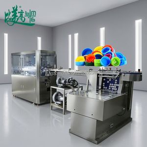 เครื่องตรวจสอบฝาขวดอัตโนมัติ เครื่องคัดแยกฝาขวดและตรวจสอบข้อบกพร่องแบบ 360 องศา °   ระบบกล้อง CCD สำหรับการมองเห็นและการปฏิเสธภาพ - Product Image 1