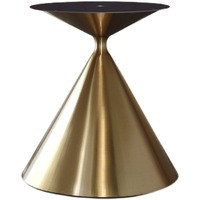 Cadre de pied de table en acier inoxydable au design moderne Grande base de table à manger avec support en métal pour les tables en ardoise de bar à café