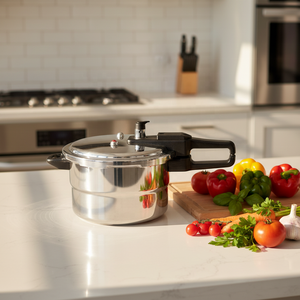Casserole à pression multifonctionnelle en silicone pour le camping en plein air, support robuste, économie d'énergie, protection de sécurité, cuisinière à induction - Product Image 4