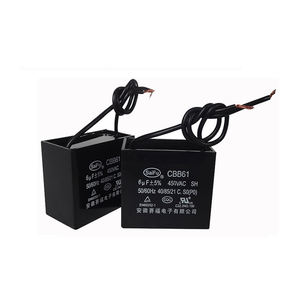 Condensateur de ventilateur de Table Rohs <span class=keywords><strong>6uF</strong></span>, 400v ac, <span class=keywords><strong>CBB61</strong></span> S3 10uF - Product Image 2