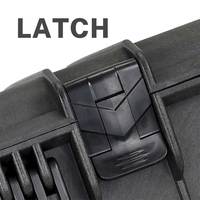 Nouvelle mallette de protection robuste en plastique rigide étanche IP67 pour armes longues, équipement et outils