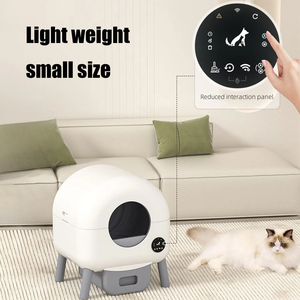 OKKPETS Neues Design Smart Automatic No Noise APP WIFI Touch Control Ti Intelligente elektrische selbst reinigende Katzen toilette - Product Image 5
