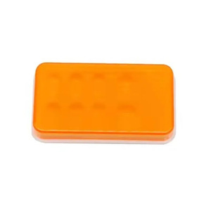 กล่องผสมเรซิ่น OEM 8 ช่อง ป้องกันแสง สีส้ม สำหรับงานทันตกรรม - Product Image 1