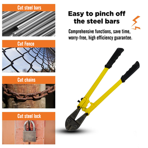 Heavy-Duty Medium Size Bolt Cutter 18" with Soft Grip Rubber - Product Image 5