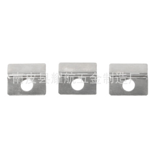 Yaohang Stainless Steel Glass Pressing Sheet 304 Square Hole Hardware <b>Fireplace</b> <b>Accessory</b> - Product Image 1