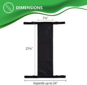 Sac de transport cylindrique standard étanche avec sangles réglables, facile à nettoyer, robuste, pour bouteille d'oxygène, pour fauteuil roulant - Product Image 2